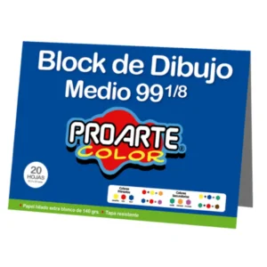 Block Medium 99 1/8 Proarte 20 hjs.