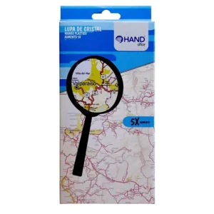 Lupa Cristal m/plastico 75 mm Hand