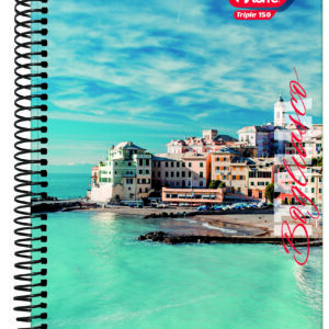 Cuaderno universitario Triple Torre 150 hjs.Paisajes/Liso