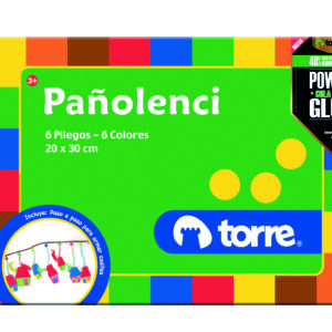 Carpeta paño lency Torre 6 hjs.