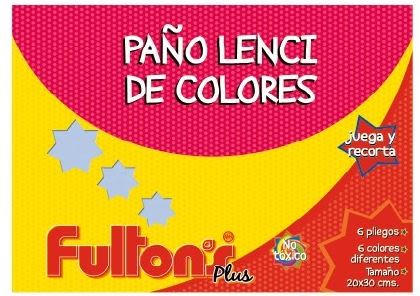 Carpeta paño lency Fultons 6 hjs.