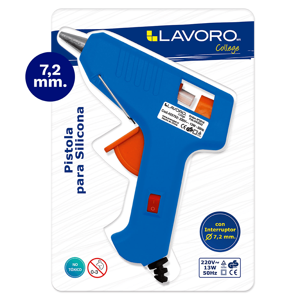 Pistola de silicona Lavoro