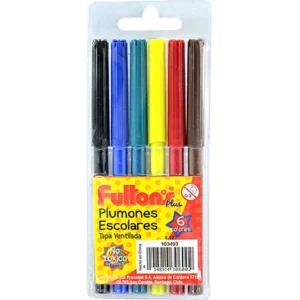 Lapices Scripto 6 colores Fultons
