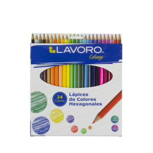Lapices 24 colores largo Lavoro