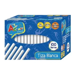 Tiza blanca x100 un. Fultons