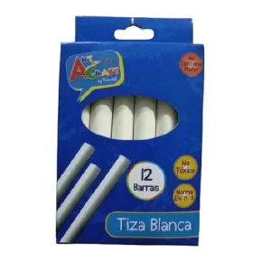 Tiza blanca x12 un. Fultons