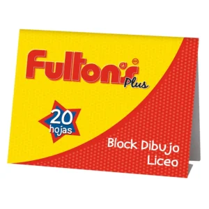 Block Liceo Fultons 20 hjs.
