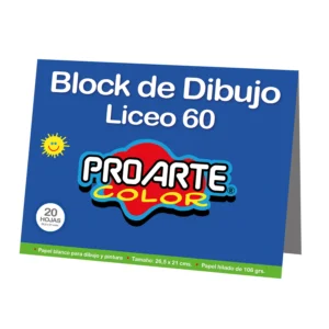 Block Liceo Proarte 20 hjs.