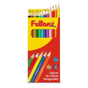 Lapices 12 colores largo Fultons