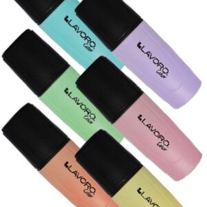 Destacador Lavoro colores Pastel