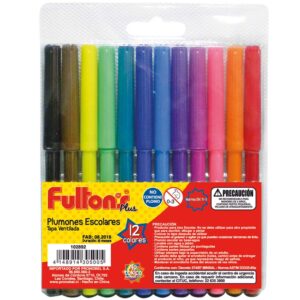 Lapices Scripto  12 colores Fultons