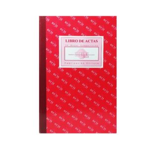 Libro Actas 50 hjs. Rem