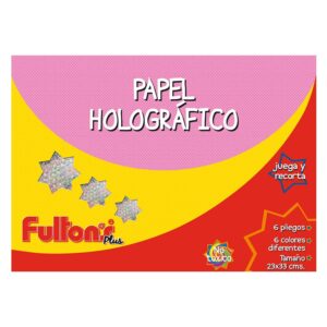 Carpeta papel holografico Fultons