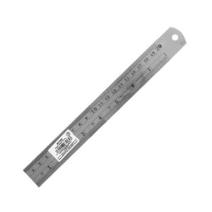 Regla metal 20 cm. Fultons